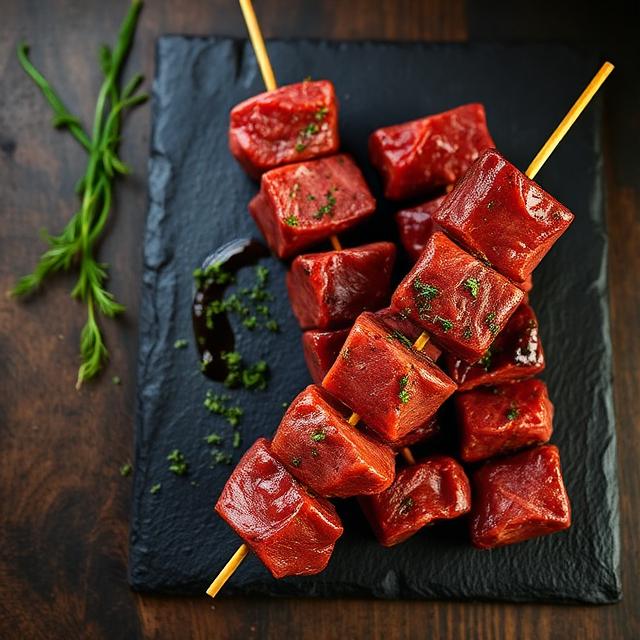 Spiced Beef Skewers